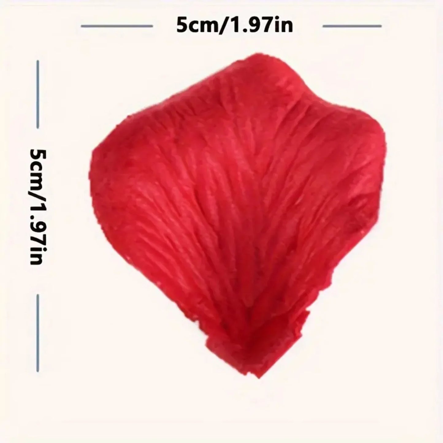 2000pcs Red Artificial Silk Rose Petals – Perfect for Valentine’s Day